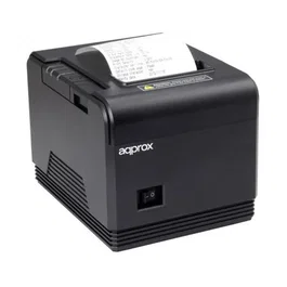 Approx APPPOS80AM3 Impresora de Tickets Térmica 80mm USB/Ethernet/Serie Negra